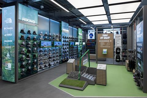 Store gallery: Sports Direct's new outdoor sports concept store in Cardiff